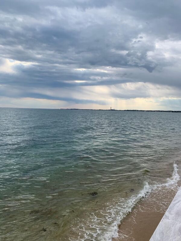 High Tide on Private Beach