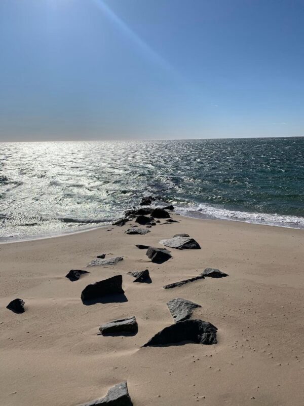 Low Tide on Private Beach Image